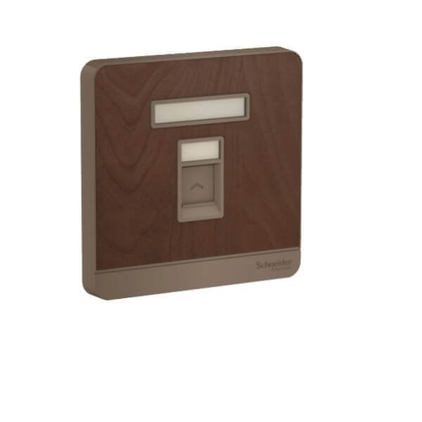 Schneider AvatarOn, 1Gang telephone socket, - DELIGHT OptoElectronics Pte. Ltd