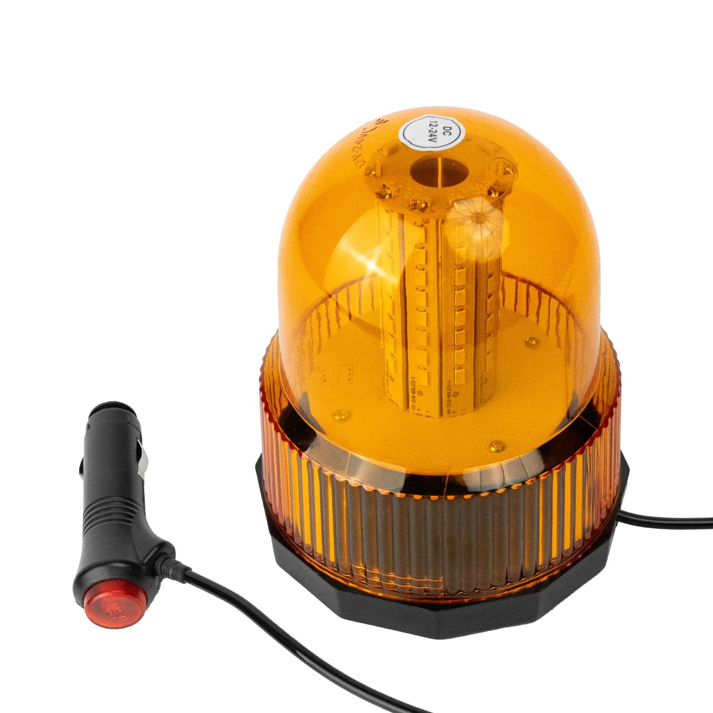 YASONG 80 LED Beacon Strobe Light 12V-24V Amber Magnetic Rooftop Emergency Safety Warning Flashing Light for Forklift Truck Tractor Golf Carts UTV Car Bus