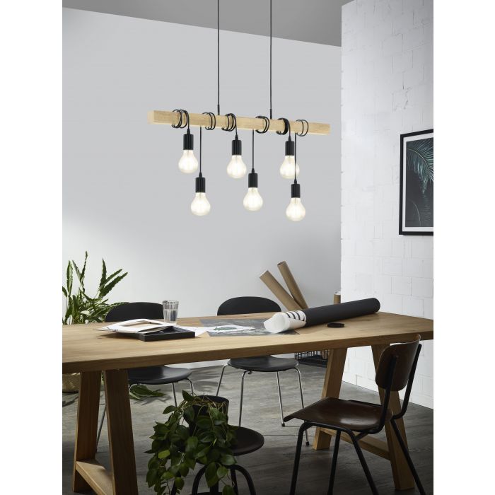 [Malaysia] EGLO 95499 TOWNSHEND pendant light-Home Decore-DELIGHT OptoElectronics Pte. Ltd