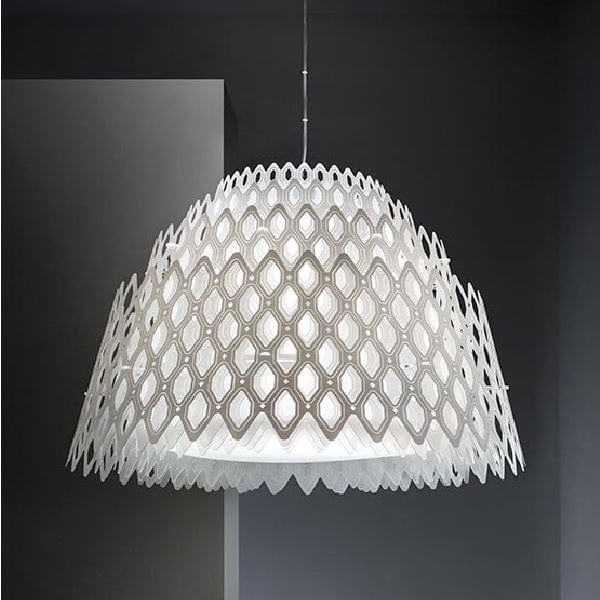 SLAMP White Half Charlotte Suspension Pendant Light-Home Decore-DELIGHT OptoElectronics Pte. Ltd