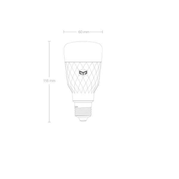 Yeelight Smart LED Bulb W3 (Multi-Colour) (White) (Tunable White)-Home Decore-DELIGHT OptoElectronics Pte. Ltd