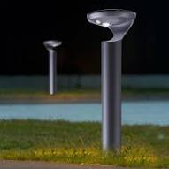 Muses Solar Bollard at Solar Wall Light