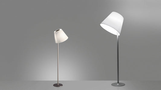 Artemide Melampo Bronze Color Floor Lamp