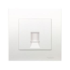 Schneider 1 Gang Keystone Wallplate with Shutter - DELIGHT OptoElectronics Pte. Ltd