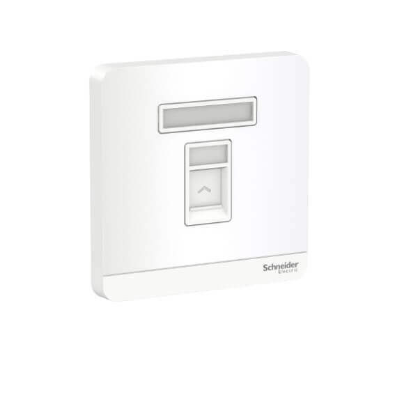 Schneider AvatarOn, 1Gang telephone socket, - DELIGHT OptoElectronics Pte. Ltd