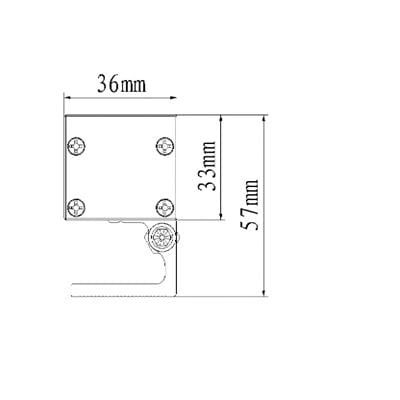 T1 LED Bulb [China] LED Wall Washer W36-9P Type