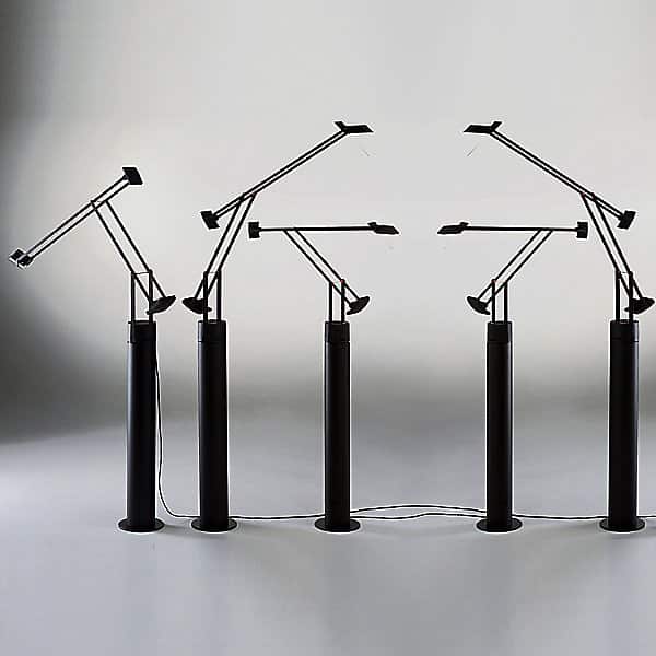 Y1 Home Decore Black [USA] Artemide Richard Sapper Tizio Classic Lamp with Floor Support