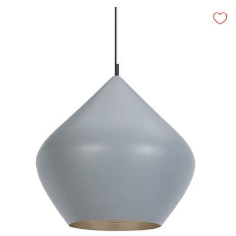 Y1 Home Decore Grey / Black [USA] TOM DIXON Beat Stout Pendant Light