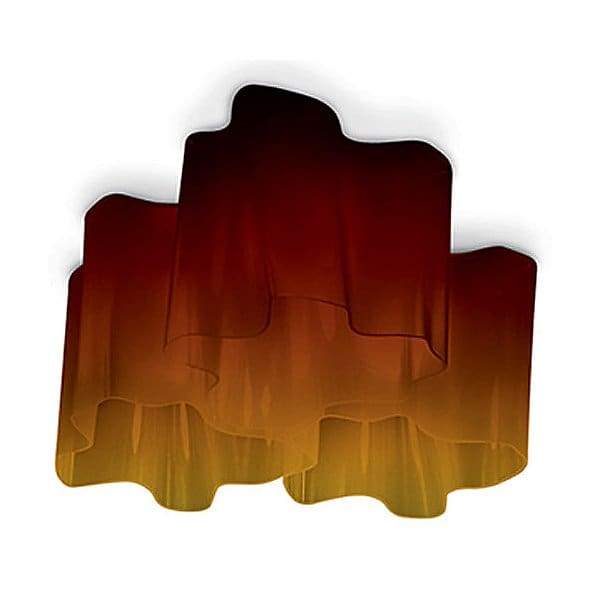 Y1 Home Decore Tobacco [USA] Artemide Gerhard Reichert, Michele De Lucchi Logico Mini Triple Nested Semi-Flushmount Light