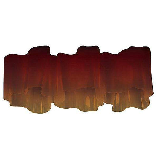 Y1 Home Decore Tobacco [USA] Artemide Gerhard Reichert, Michele De Lucchi Logico Triple Linear Semi-Flush Mount Ceiling Light