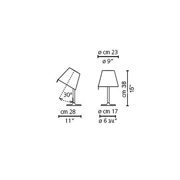Y1 Home Decore [USA] Artemide Adrien Gardere Melampo Table Lamp
