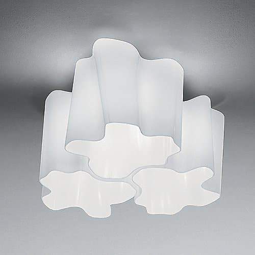 Y1 Home Decore [USA] Artemide Gerhard Reichert, Michele De Lucchi Logico Mini Triple Nested Semi-Flushmount Light