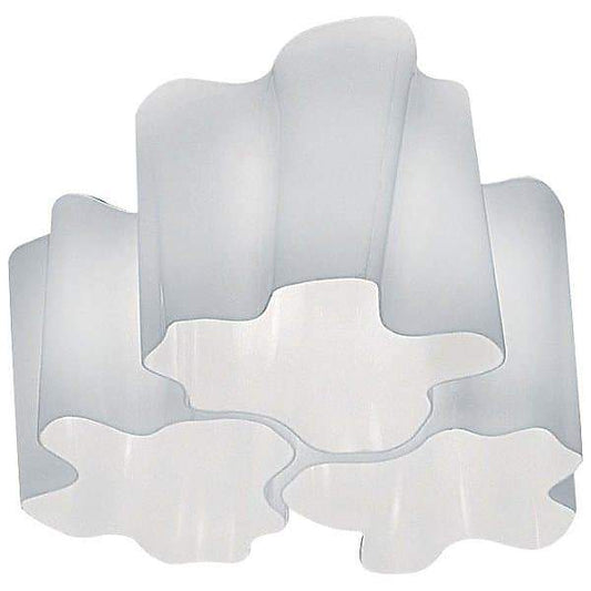 Y1 Home Decore [USA] Artemide Gerhard Reichert, Michele De Lucchi Logico Triple Nested Semi-Flushmount Light