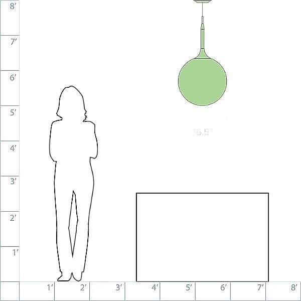 Y1 Home Decore [USA] Artemide Huub Ubbens, Michele De Lucchi Castore 42 Pendant Light