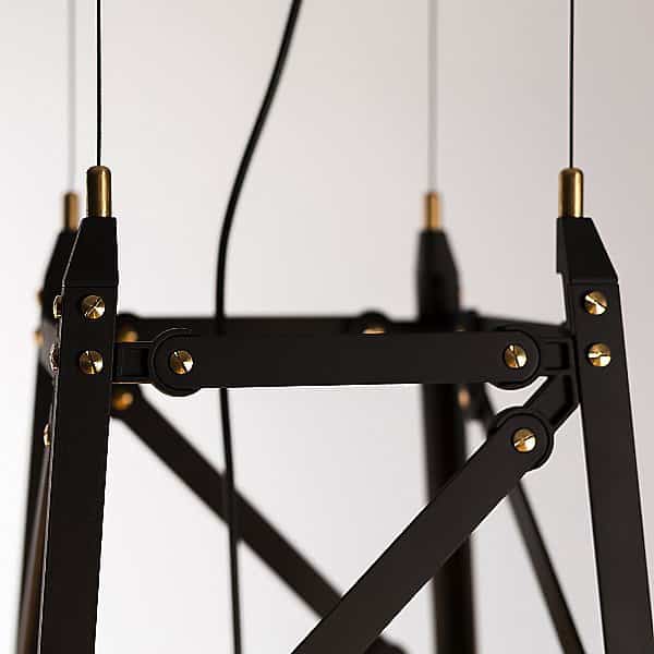 Y1 Home Decore [USA] Moooi Joost van Bleiswijk Construction Drum Shade Pendant Light