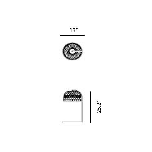 Y1 Home Decore [USA] Moooi Lyndon Neri, Rossana Hu Emperor Table Lamp