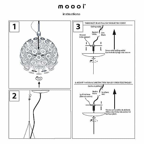 Y1 Home Decore [USA] Moooi Richard Hutton Dandelion Pendant Lamp