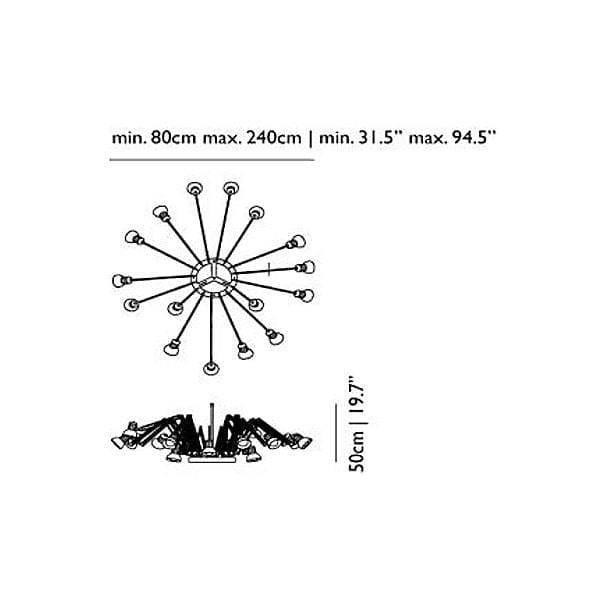 Y1 Home Decore [USA] Moooi Ron Gilad Dear Ingo Chandelier