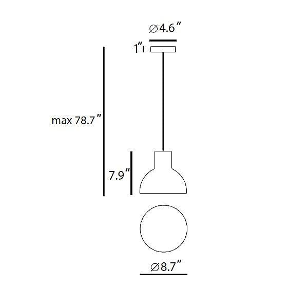 Y1 Home Decore [USA] Seed Design Castle Bell Pendant Light