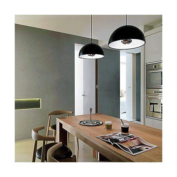 Y1 Home Decore [USA] Seed Design Dome Pendant by Seed Design (Black/Small) - OPEN BOX RETURN