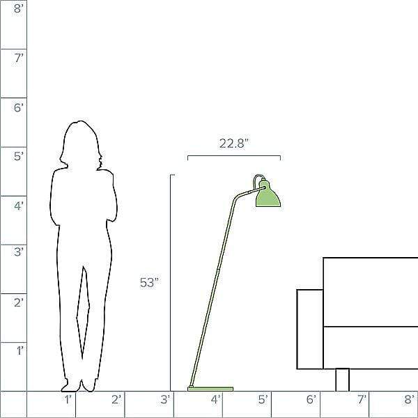 Y1 Home Decore [USA] Seed Design Laito Floor Lamp