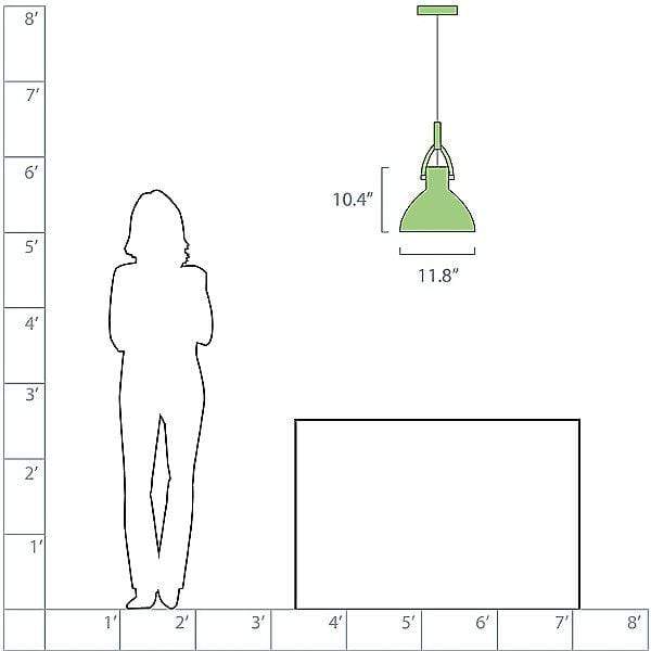Y1 Home Decore [USA] Seed Design Laito Pendant by Seed Design (Matte Black/L)-OPEN BOX RETURN