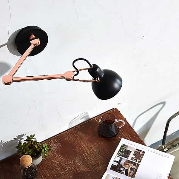 Y1 Home Decore [USA] Seed Design Laito Swing Arm Wall Sconce