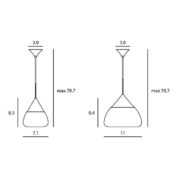 Y1 Home Decore [USA]Seed Design Mist Pendant Light
