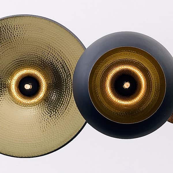 Y1 Home Decore [USA] Tom Dixon Beat Fat Pendant Shade by Tom Dixon (Black)-OPEN BOX RETURN