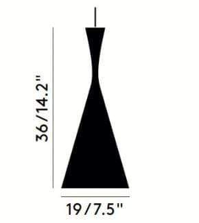 Y1 Home Decore [USA] TOM DIXON Beat Tall Pendant Light