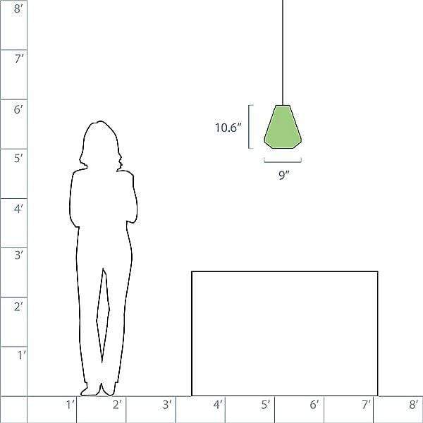 Y1 Home Decore [USA] Tom Dixon Cell Tall Pendant by Tom Dixon - OPEN BOX RETURN