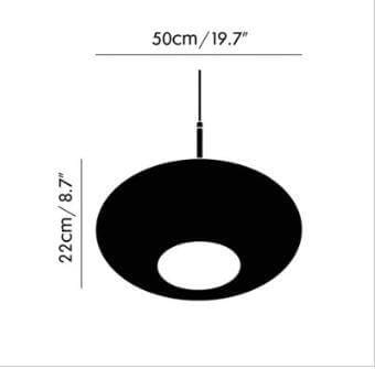 Y1 Home Decore [USA] TOM DIXON Copper Shade Wide Pendant Light