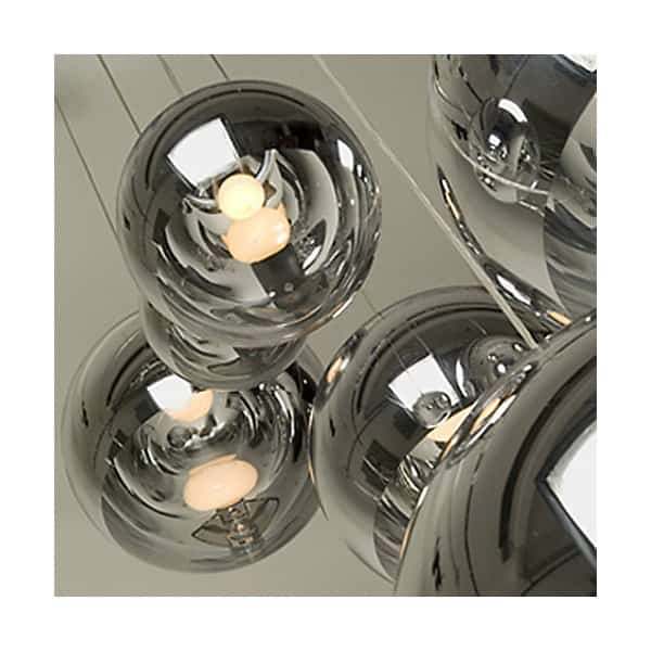 Y1 Home Decore [USA] Tom Dixon Mirror Ball Pendant Light (Chrome/19.7 In D)-OPEN BOX RETURN