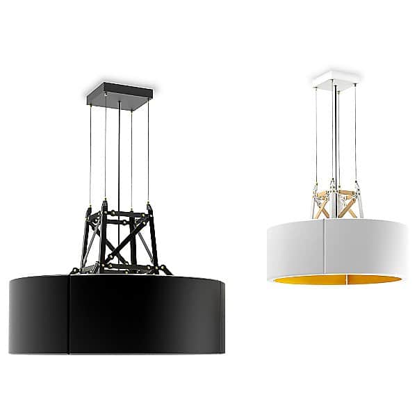 Y1 Home Decore White / 26.4 Inches [USA] Moooi Joost van Bleiswijk Construction Drum Shade Pendant Light