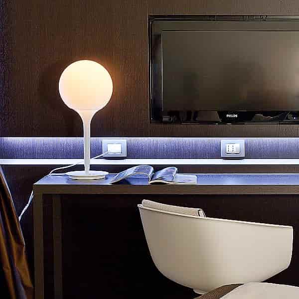 Y1 Home Decore white [USA] Artemide Michele De Lucchi Castore 25 Table Lamp