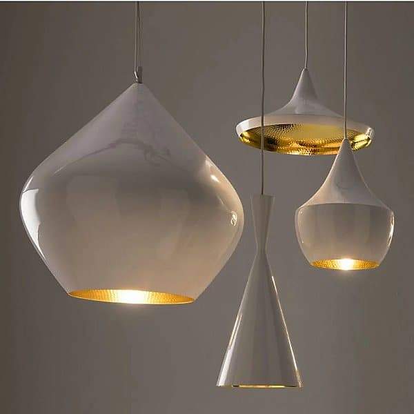 Y1 Home Decore White [USA] Tom Dixon Beat Range Round Multi-Light Pendant Light
