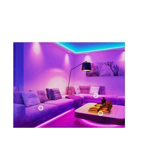 Y1 Home Decore Yeelight BTO Willow Lightstrip STARTER KIT (2 Meter) and 1 BLE Remote Dimmer Set